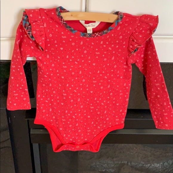 Baby Bodysuit Run Run Rudolph